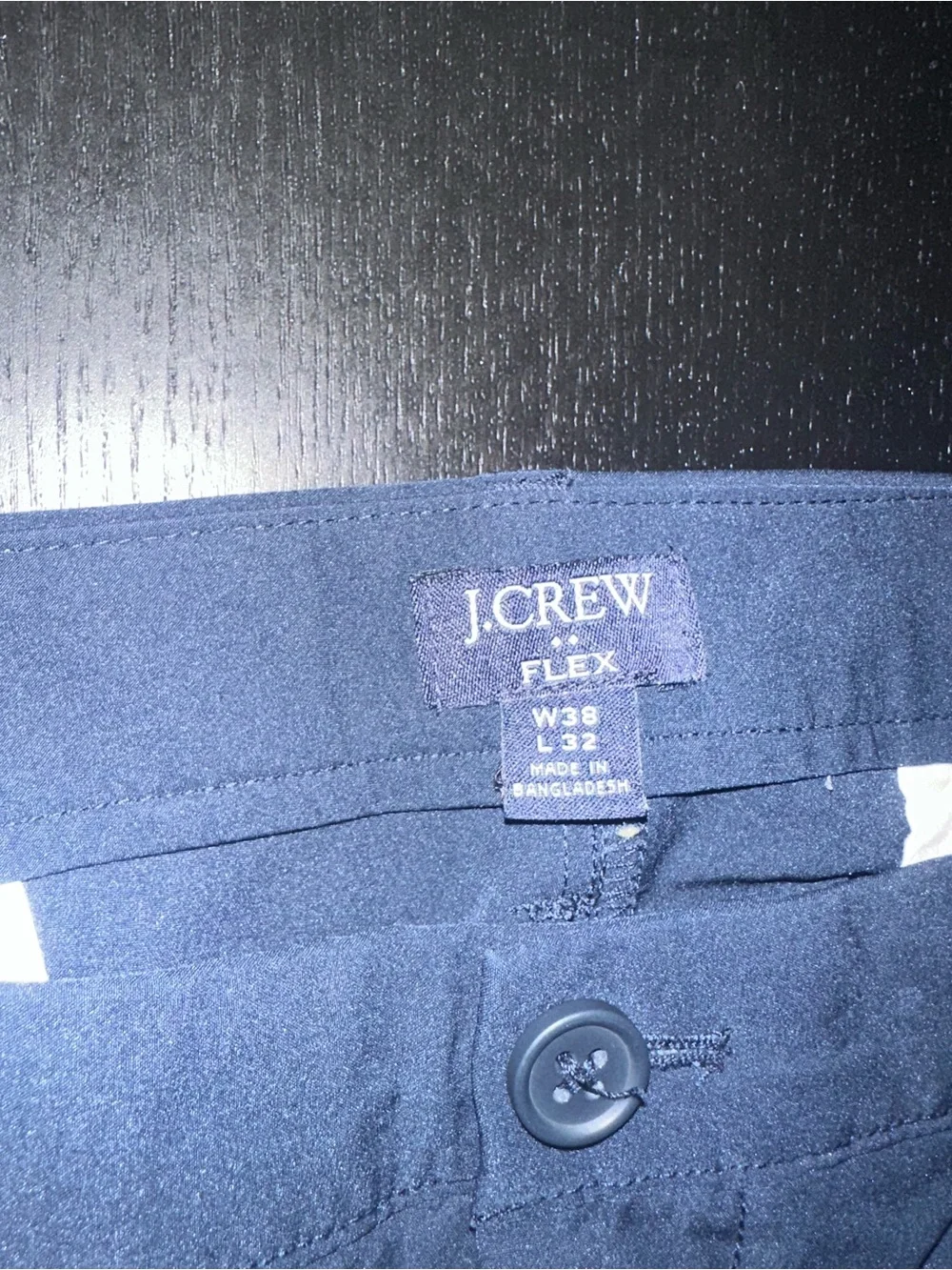 J. Crew Navy Slim Dress Pants - 36/30